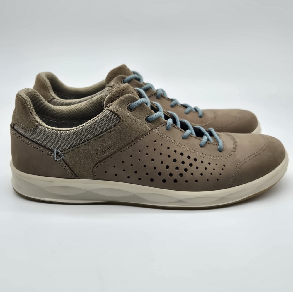 Lowa Womens San Francisco Gtx Low Taupe Hiking Shoes Womens Size 7.5